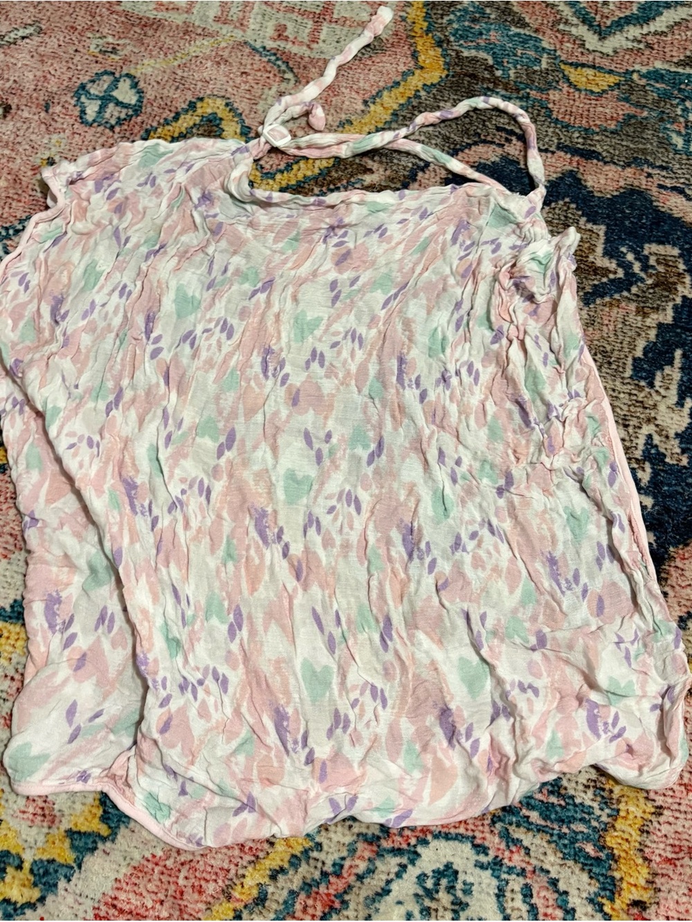 Cozy Cub Brand - Lightweight Pastel Print Women’s Nursing Cover